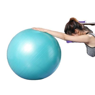 China Durable PVC thickened yoga ball fitness yoga ball explosion-proof sports goods factory direct sales for sale