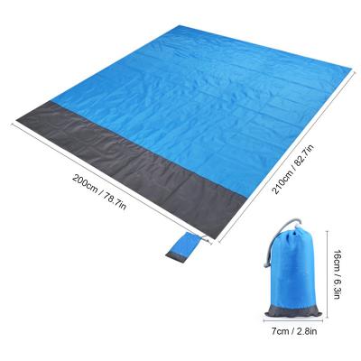 China Outdoor Ground User Mat Blanket 2.1M*2M Outdoor Portable Picnic Mat Waterproof Beach Blanket Camping Mat Mattress Outdoor Camping Picnic for sale