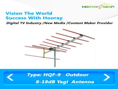 Chine Matériel terrestre directionnel à gain élevé d'aluminium de FM d'antenne de Yagi/AM 45-230Mhz Raido 18dB à vendre