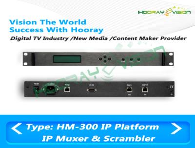 China 850 Mbps Digital TV Multiplexer IP Format Stream Platform Support 4 Cas Simul - Crypt for sale