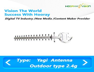 China 1M Cable Length Outdoor Digital TV Antenna Multi Element DC Ground Lightning Protection for sale