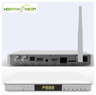 China Android 7.0 OS DVB S2 Set Top Box HD H.264 H.265  MPEG-4 MPEG-2 AVS Divx for sale