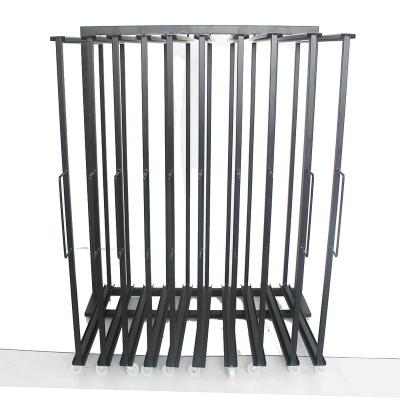 China Environmental Friendly Customized Floor Sample Showroom Display Rack for sale