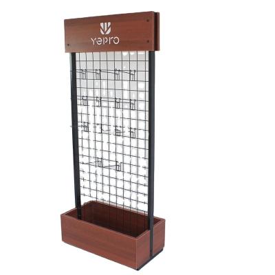 China Eco - Friendly Pegboard Metal Cell Phone Mobile Accessories Display Stand Holders for sale