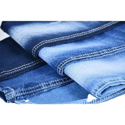 China New MT203 8.8oz cotton breathable lightweight spandex twill competitive high quality blue denim fabrics for man jeans for sale