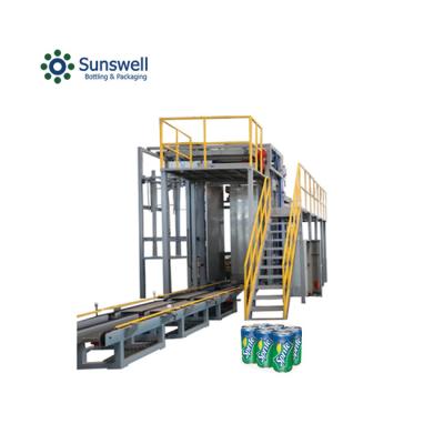 China Food Factory High Quality Chinese Depalletizer Box Depalletizer Machine Aluminum Cans Empty Depalletizing Machine for sale