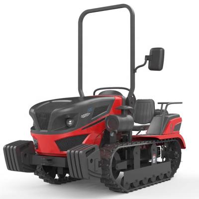 China Farm Land Best Price 50 Rubber Crawler Tractor 80HP Track Tractor / Agricultural Crawler Tractors For Sale for sale