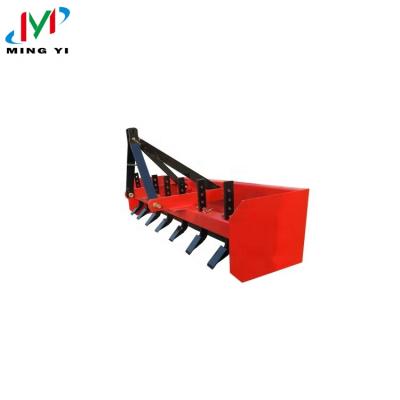 China 5feet Factory Tractor Blade Box Scraper Land Leveler Box Grader Land Leveler for sale