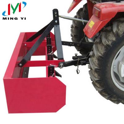 China Factory Equipment Farm Land Agricultural Leveler 3 Point Tractor Box Grader Rear Blade For Sale In Africa for sale