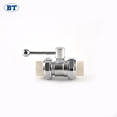 China Low Price BT1067 General Sanitary High Pressure 1/2 Inch Brass Ball Valve For Gas Water for sale