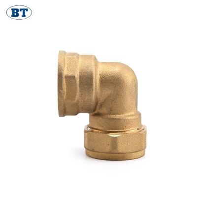 China BT6022 Water Galvanized Brass Copper Threaded Welded Y Pipe Fitting for sale