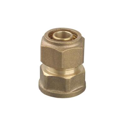 China BT6043 Pipe Fittings and Yellow Brass Pipe Fitting 10*F1/2-22*F1