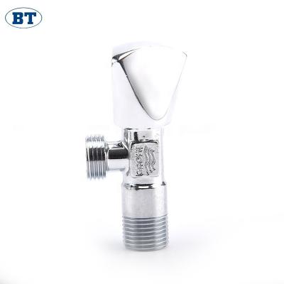 China BT3001good general market washing machine brass angle valve with zinc handle for sale