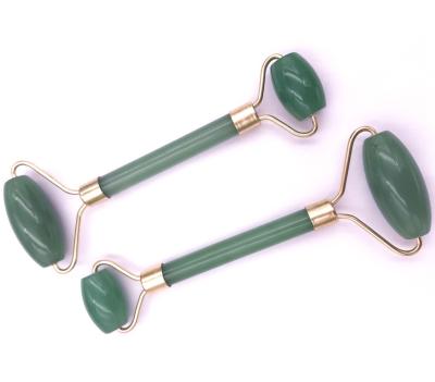 China Amazon Best Selling Jade Face Massager Jade Skin Needle Roller Hand Held for sale