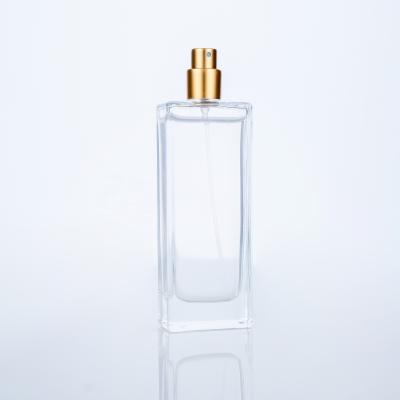 China Wholesale Custom Luxury Glass Perfume Bottle Clear Cosmetic Glass Bottle Perfume Bottle 80ml for sale