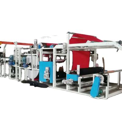 China Automatic control ultrasonic nonwoven fabric roll pe paper lamination machine for textile for sale