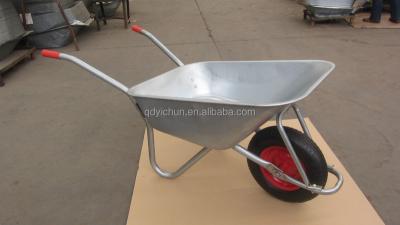 China Factory Price Wholesale Metal Wheel Barrow Stainless Steel Wheel Barrow for sale