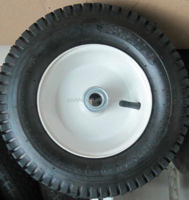 China 5.00-6PU wheels steel alloy wheels for sale the wheelbarrow for sale