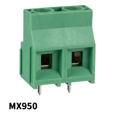 China 9.5mm Pitch PCB Screw Terminal Block MX950 MX950-9.5 for sale