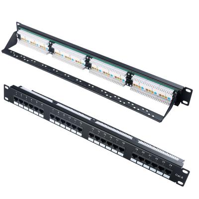 China VT-P3324-Cixi telecom manufacture cat6 UTP rj45 patch panel with led light for sale