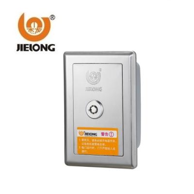 China Jielong Home Single Layer Surface Good Quality Stainless Steel Fireproof Security Lock Box for sale