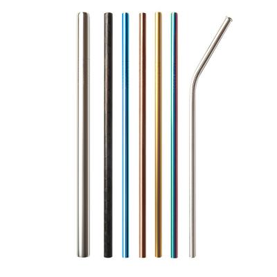 China Viable Wholesale BPA Free Metal Straw Stainless Steel Straw Set for sale