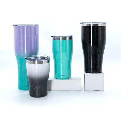 China Sustainable Tumblers Stainless Steel Vacuum Insulate Stainless Steel Coffee Cup Mug Tumbler for sale