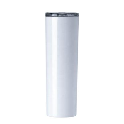 China Durable 20oz Stainless Steel Upright Vacuum Insulate Sublimation Blanks Lean Tumblers for sale