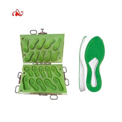 China Pure White And Translucency Aluminum EVA Phylon Sole Mold With Elastic Outdoor Shoes For Teenagers for sale