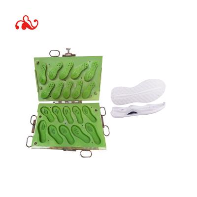 China EVA Sole Phylon Mold Cheap Insoles Mold Eva Pvc Croc Outsole Shoe Mold For Kongfu Shoes for sale