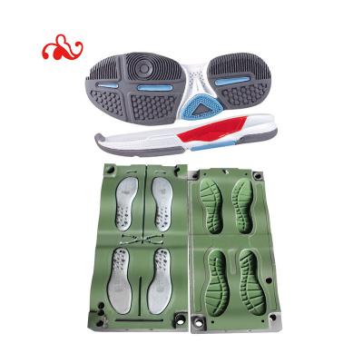 China Sport Men Shoe Outsole Wearing Mold EVA Injection Midsole TPR From EVA Sole Injection Mold Manufacturer Jinjiang for sale