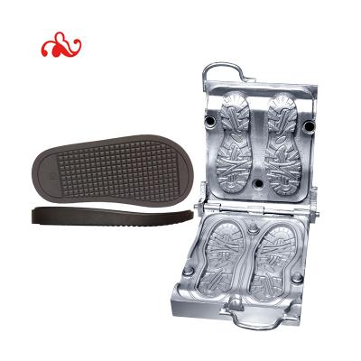 China Newest High Qualily Household Product Mold Chinese Women's Non-slip Wear-resistant Rubber Shoe Sole Mold for sale