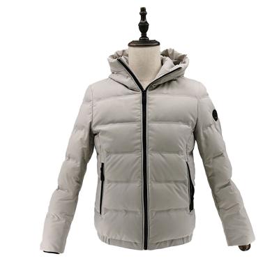 China 2022 new Anti-wrinkle cotton hooded zipper plus size cotton coat men's winter thickening warm down jacket for sale