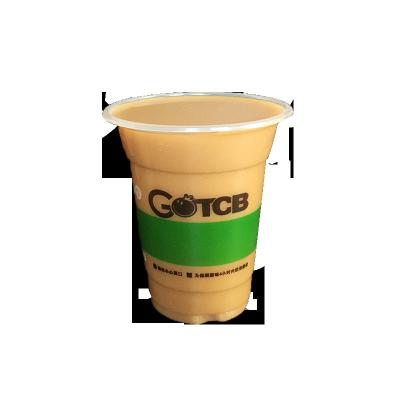 China 12OZ 360ml Disposable Short Lead Time For Factory Common Packing Boba Plastic Cup Disposable for sale