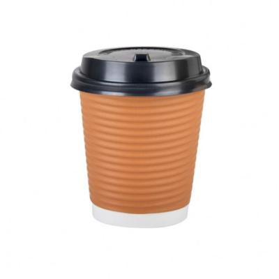 China 12Oz Ripple Double / Single / Disposable Custom Paper Printing Mug, Coffee Cup, Hot Drinking Paper Cup for sale