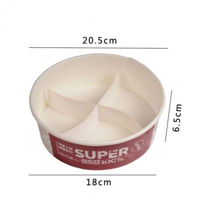 China KFC Buckets Popcorn Bucket / Single Wall Paper Tube Paper Bowl for sale