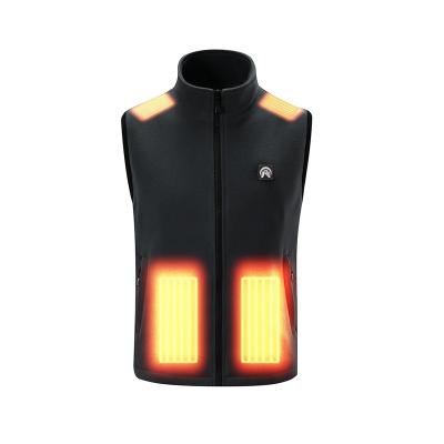 China 2023 Anti-Wrinkle Hot Sale Winter Warm Men's Vest USB Electric Heating Intelligent Battery Heated Vest Sleeveless Jacket For Unisex for sale