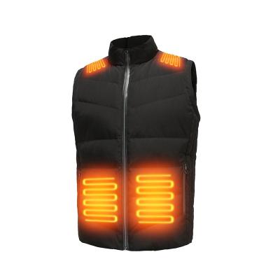 China 2023 Anti-Wrinkle Men Women USB Heating Cotton Vest Vest Stripper Heating Smart Trending Battery Heated Vest Vest For Winter for sale