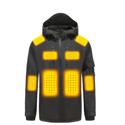 China 2023 QUICK DRY Fashion Trending Graphene Coat Women Jacket Thermal Jackets OEM Outdoor USB Heated Custom With Battery Pack for sale