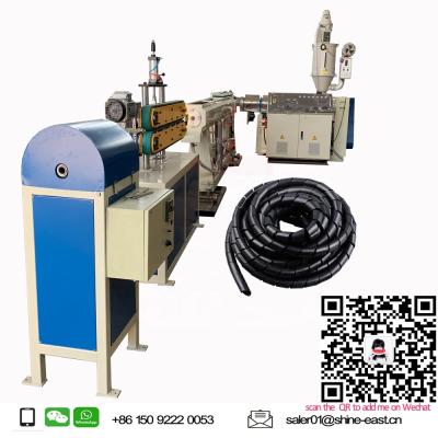 China PIPE Spiral Wrapping Machine Pipe Guard Protector Production Line for sale