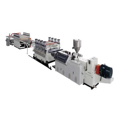 China HISS how to make wood plastic wood plastic processing and production machine for sale