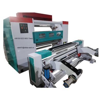 China Factory high speed rewinder slitting machine for nonwoven paper film for sale