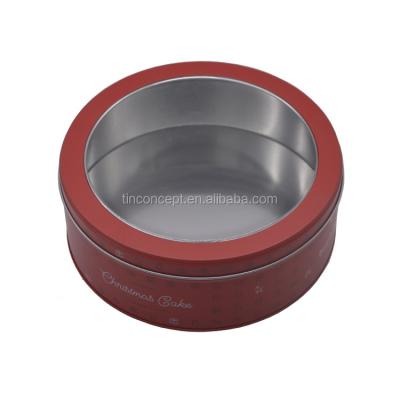 China Airtight Factory Custom Printing Cookies Candy Round Tin Can Packaging Jar Box for sale