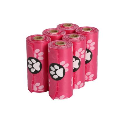 China Stocked New Products 100% Biodegradable Plastic Dog Poop Bags for sale