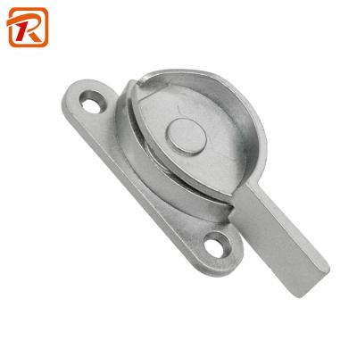 China Modern Half Moon Lock Window Hardware Gray Crescent Lock For Aluminum Door Aluminum Window for sale