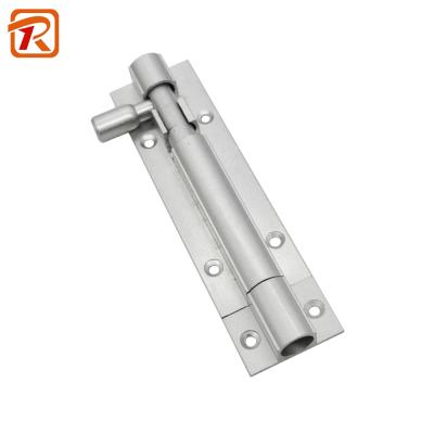 China Ttower Modern Silver Bolt Aluminum Accessories Tower Bolt For Windows Sliding Doors for sale