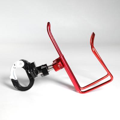 China Electric Scooters Aluminum Alloy Water Bottle Cup Holder Mount Add Hanger Cup Holder Hook For MI Mijia M365 Scooter Replacement Accessories for sale