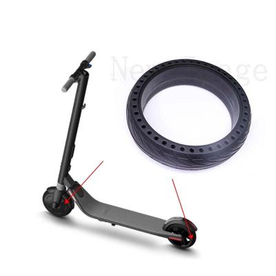 China Solid Rubber 8inch Honeycomb Tire For ES1 ES2 ES4 Electric Scooter Accessories Non-pneumatic Scooter Tire for sale