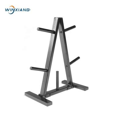 China Commercial Gym Used Weight Plate Tree Pectoral Stretch Weight Plate Storage Rack Barbell Plate Rack for 1