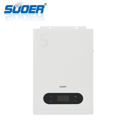 China Suoer New design 5000W DC/AC Inverters mppt solar hybrid inverter with AC charger 60A 60*35*20Cm for sale